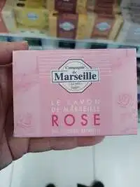 COMPAGNIE DE MARSEILLE - Rose - Le savon de Marseille 