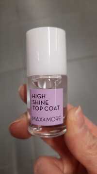 MAX & MORE - High shine top coat - Vernis à ongles
