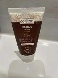 CORÈME - Huile de coco bio & Beurre de karité bio - Masque cheveux