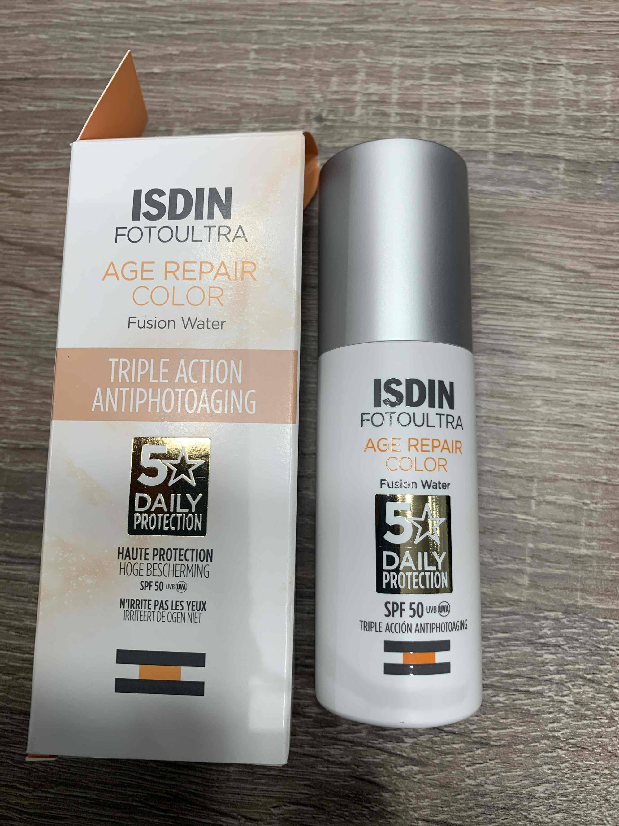 ISDIN - Age repair color - Triple action antiphotoaging SPF 50