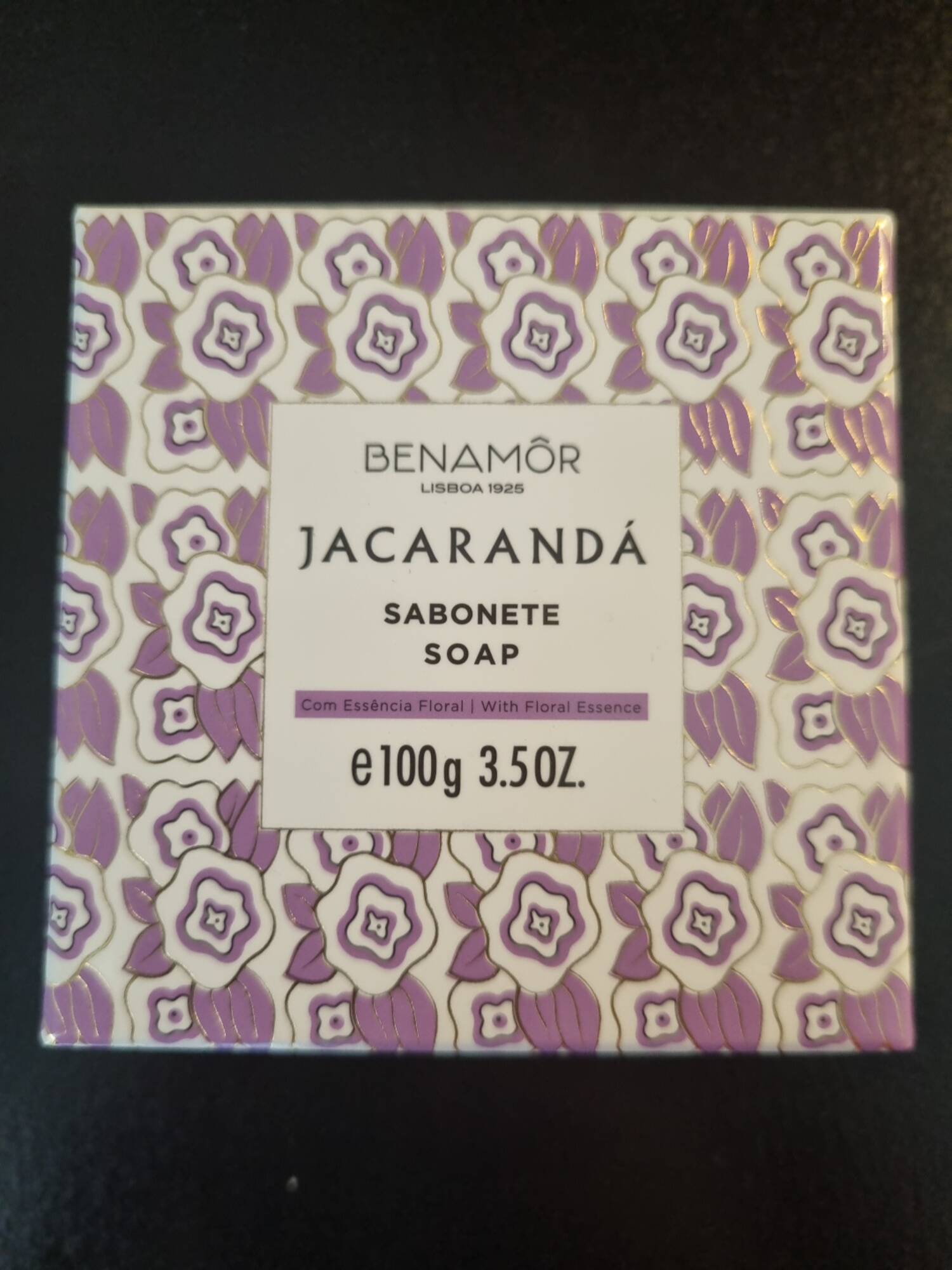 BENAMÔR - Jacarandá - Soap with floral essence