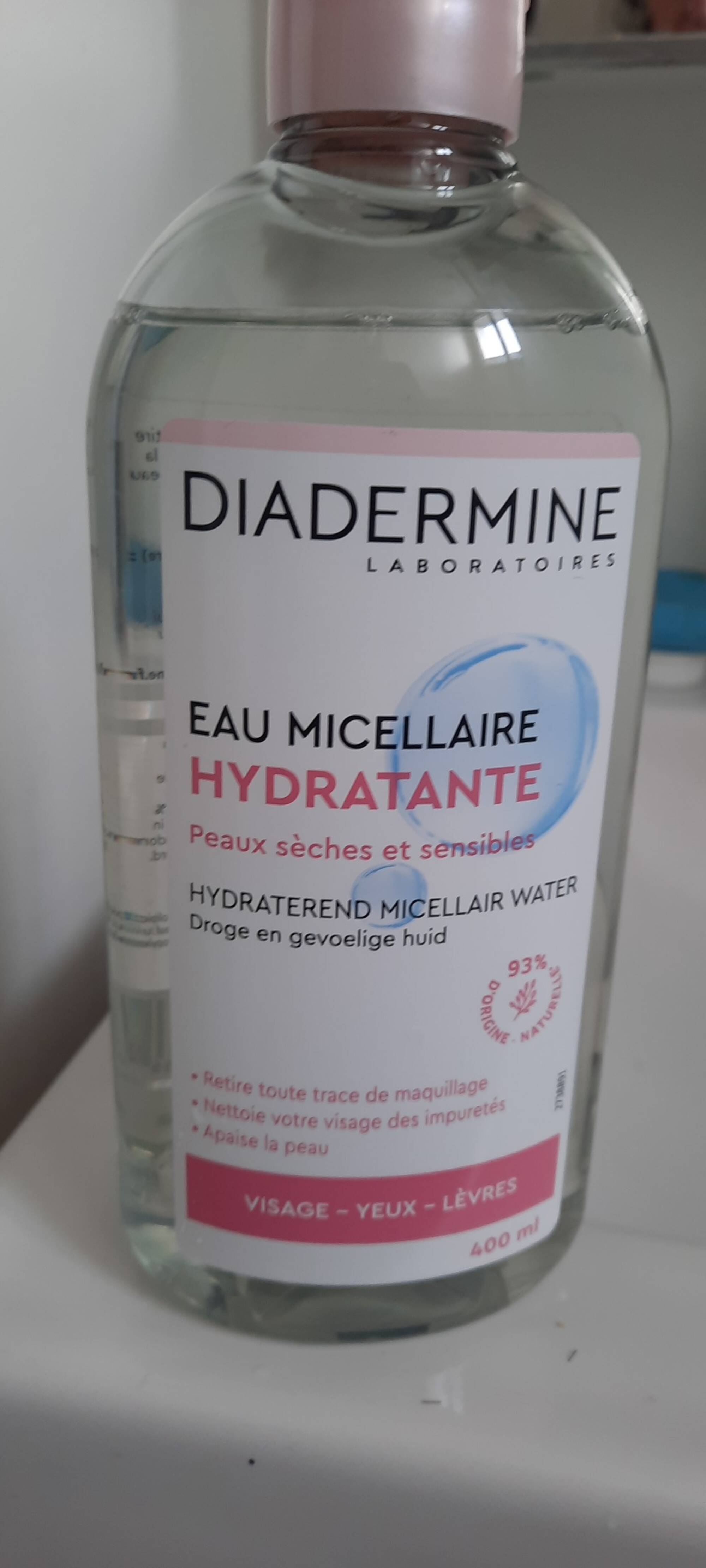 DIADERMINE - Eau micellaire hydratante