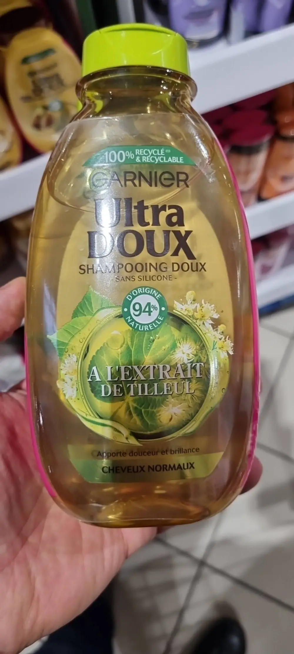 GARNIER - Ultra doux - Shampooing doux à l'extrait de tilleul
