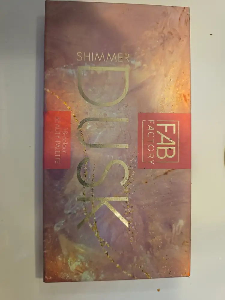 FAB FACTORY - Shimmer dusk - 18-Colour beauty palette