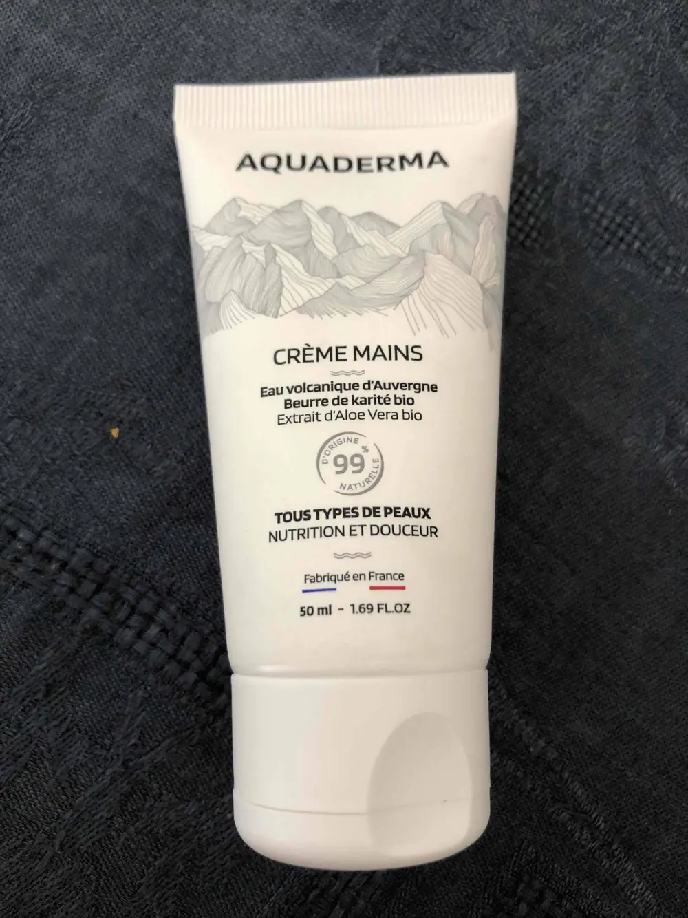 AQUADERMA - Eau volcanique d'Auvergne - Crème mains 