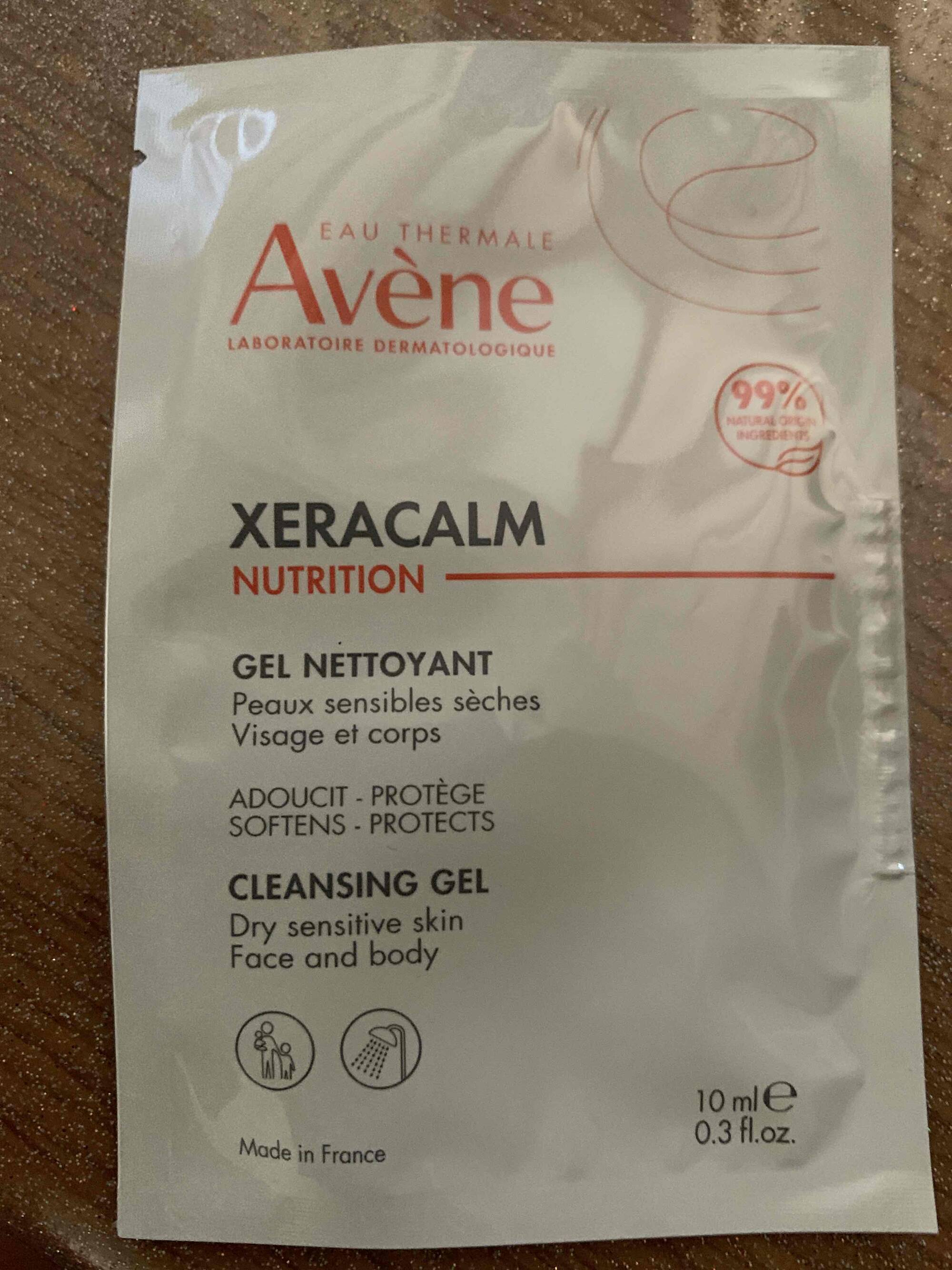AVÈNE - Xeracalm nutrition - Gel nettoyant visage et corps