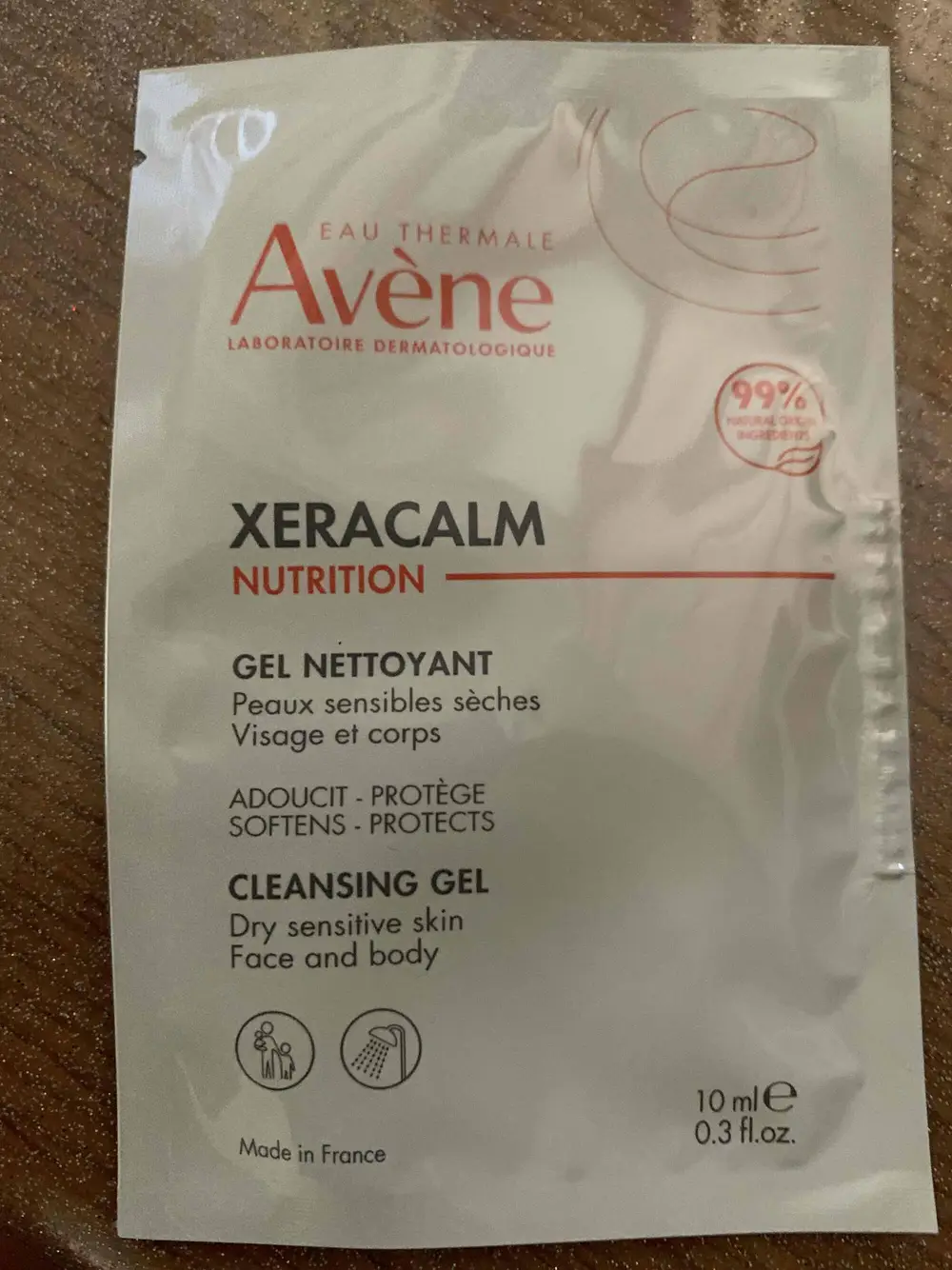 AVÈNE - Xeracalm nutrition - Gel nettoyant visage et corps