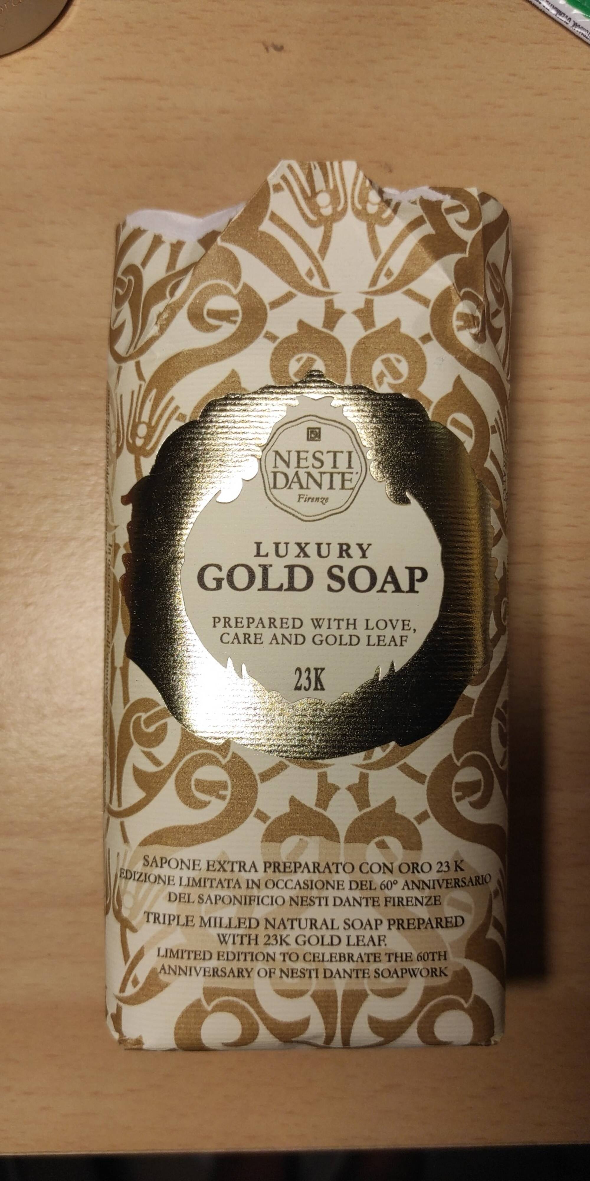 NESTI DANTE - Luxury - Gold soap