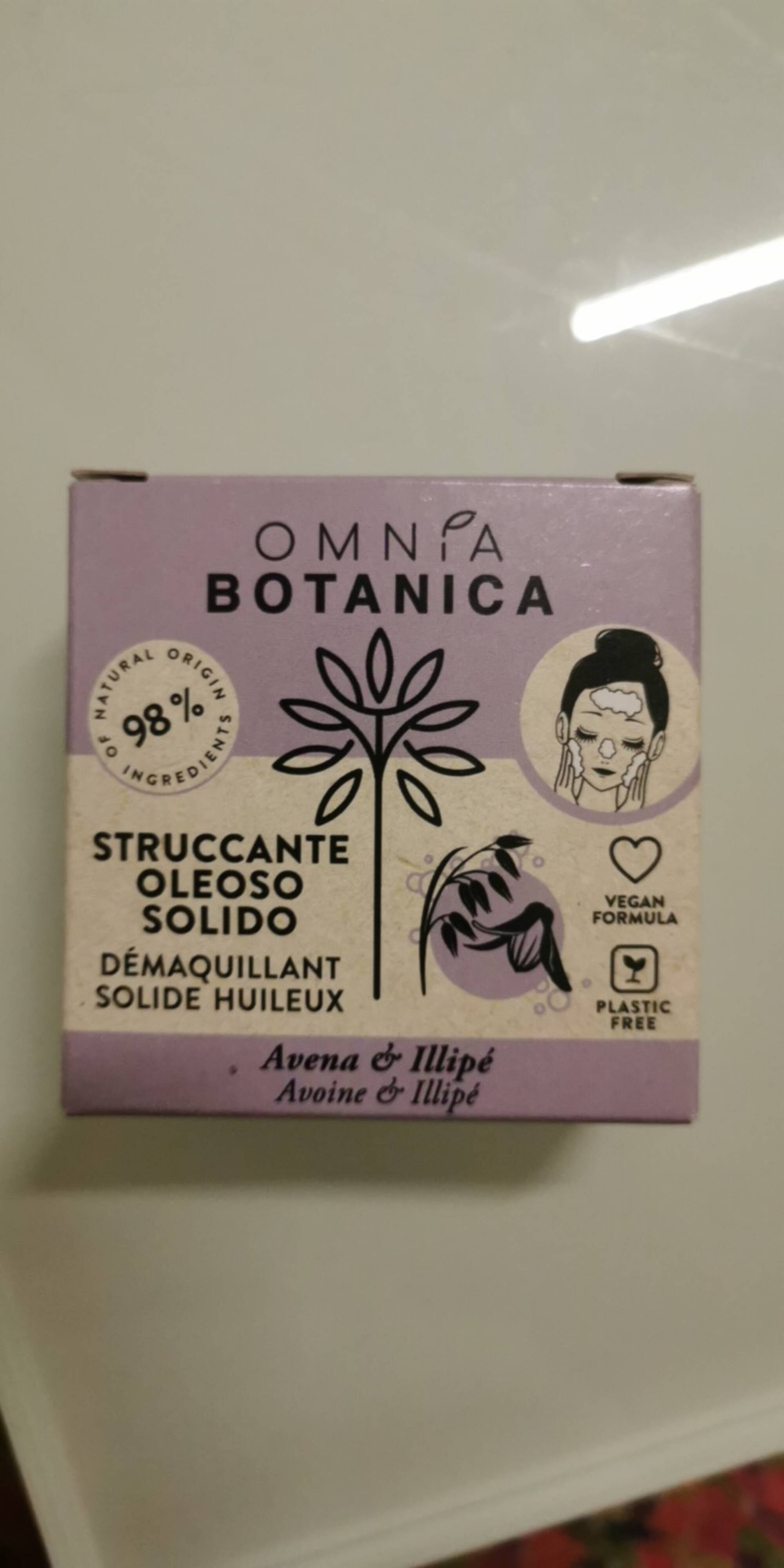 OMNIA BOTANICA - Démaquillant solide huileux