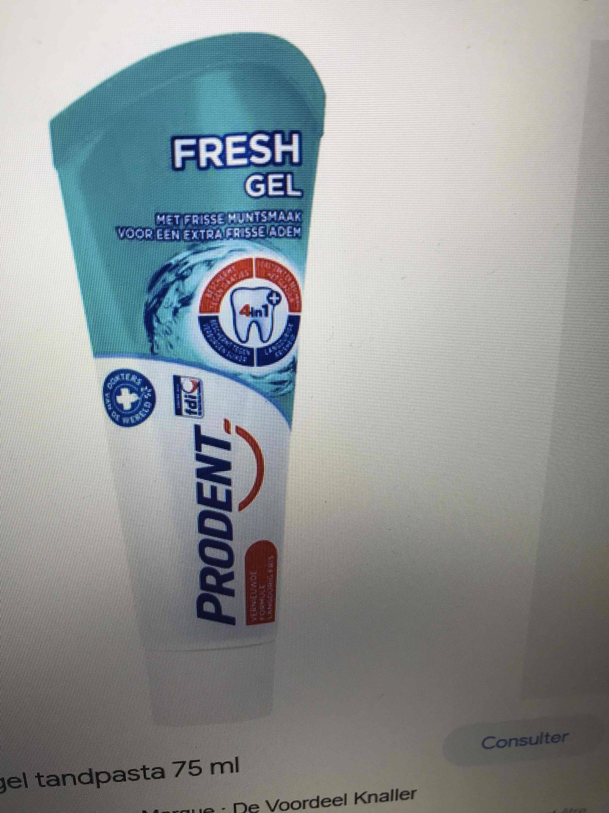 PRODENT - Fresh gel