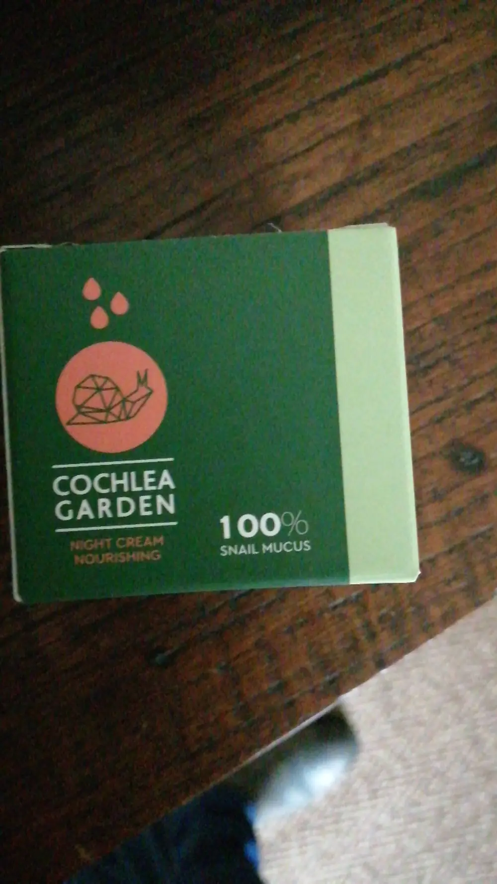 COLCHEA GARDEN - Night cream nourishing 100% snail mucus