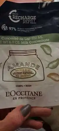 L'OCCITANE - Amande - Concentré de lait corps eco-recharge