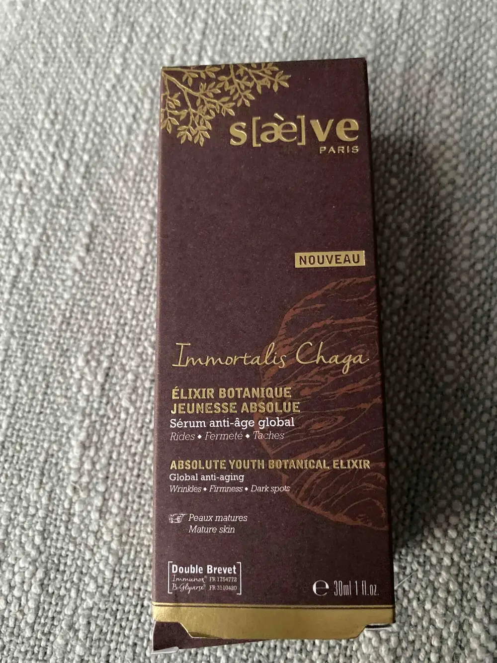 SAÈVE - Immortalis chaga - Sérum anti-âge global