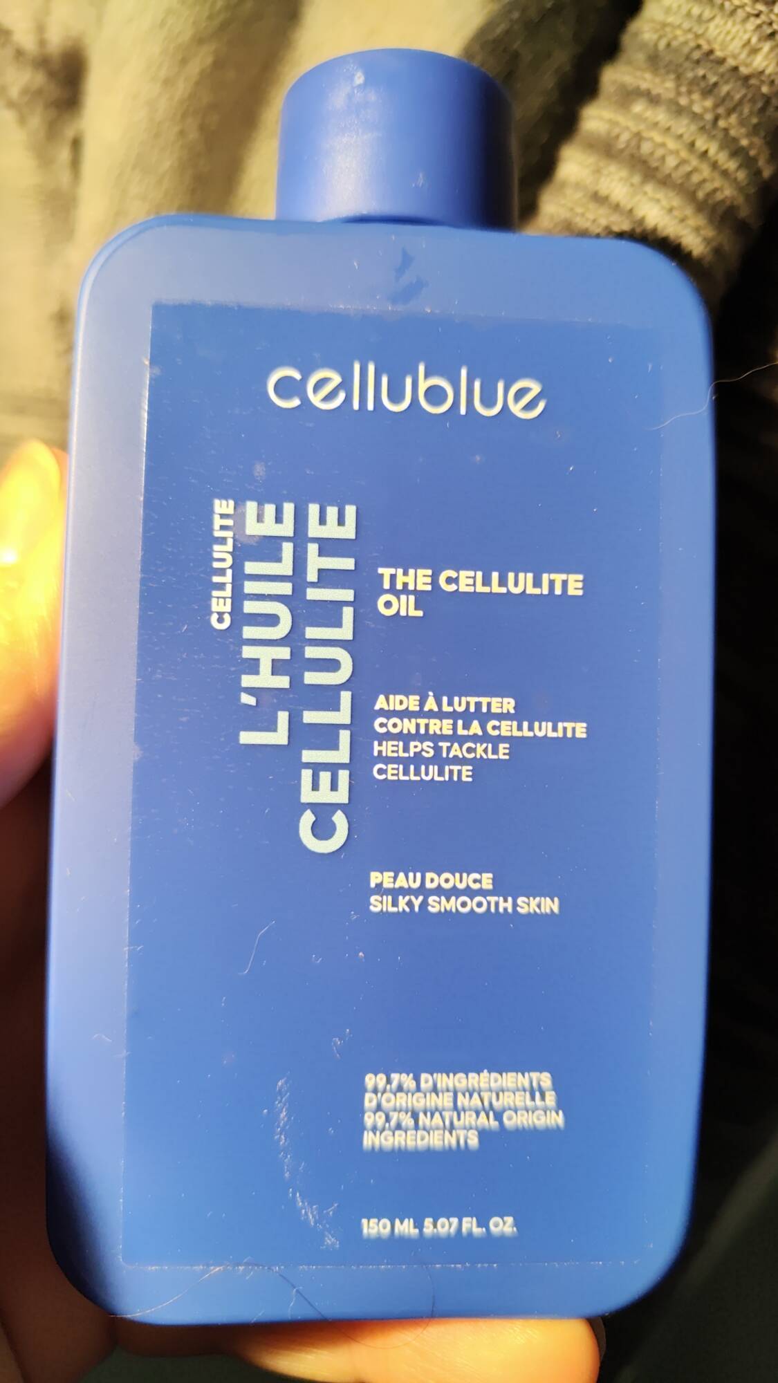CELLUBLUE - L'huile cellulite 