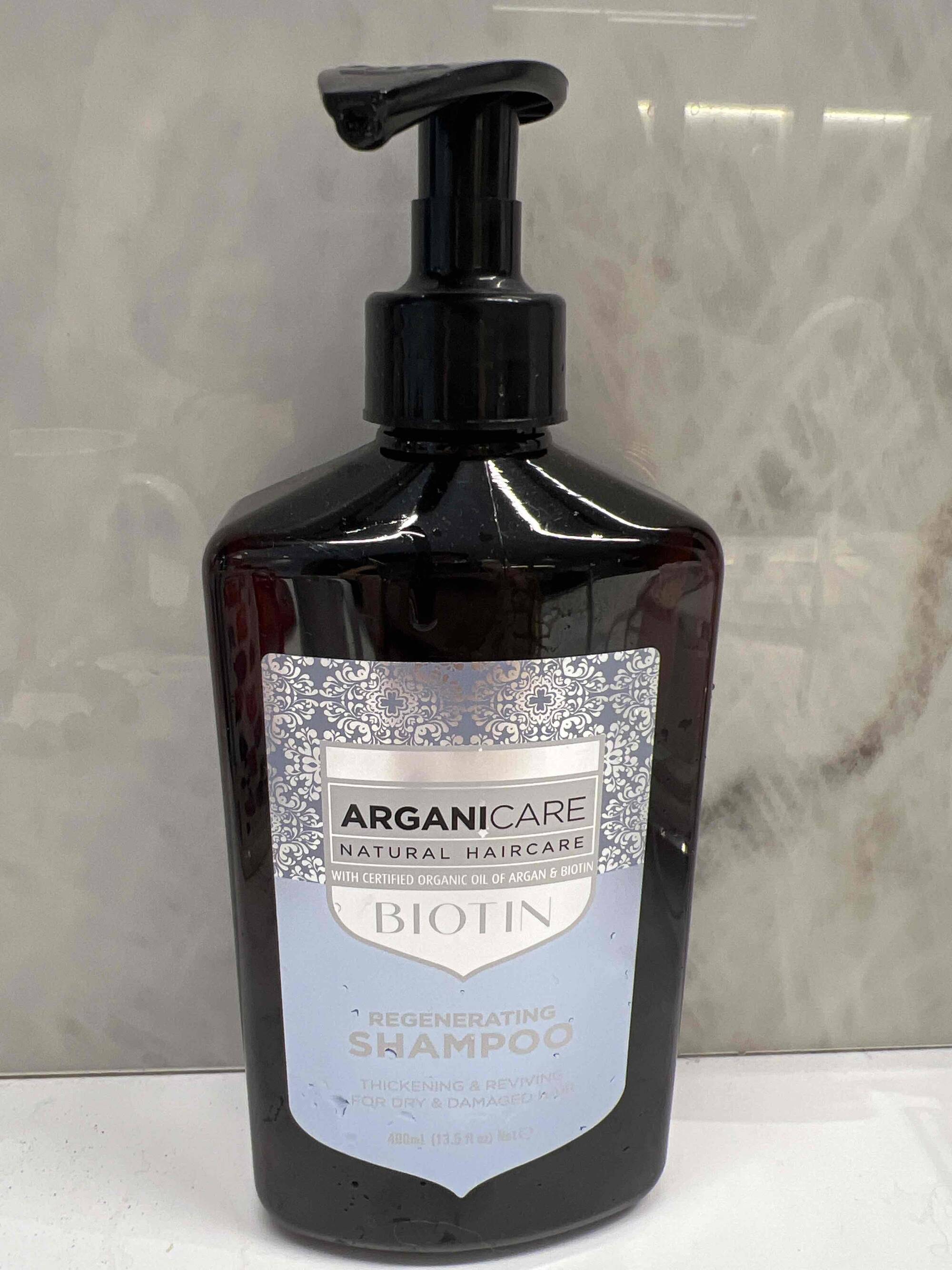 ARGANICARE - Biotin - Regenerating shampoo 