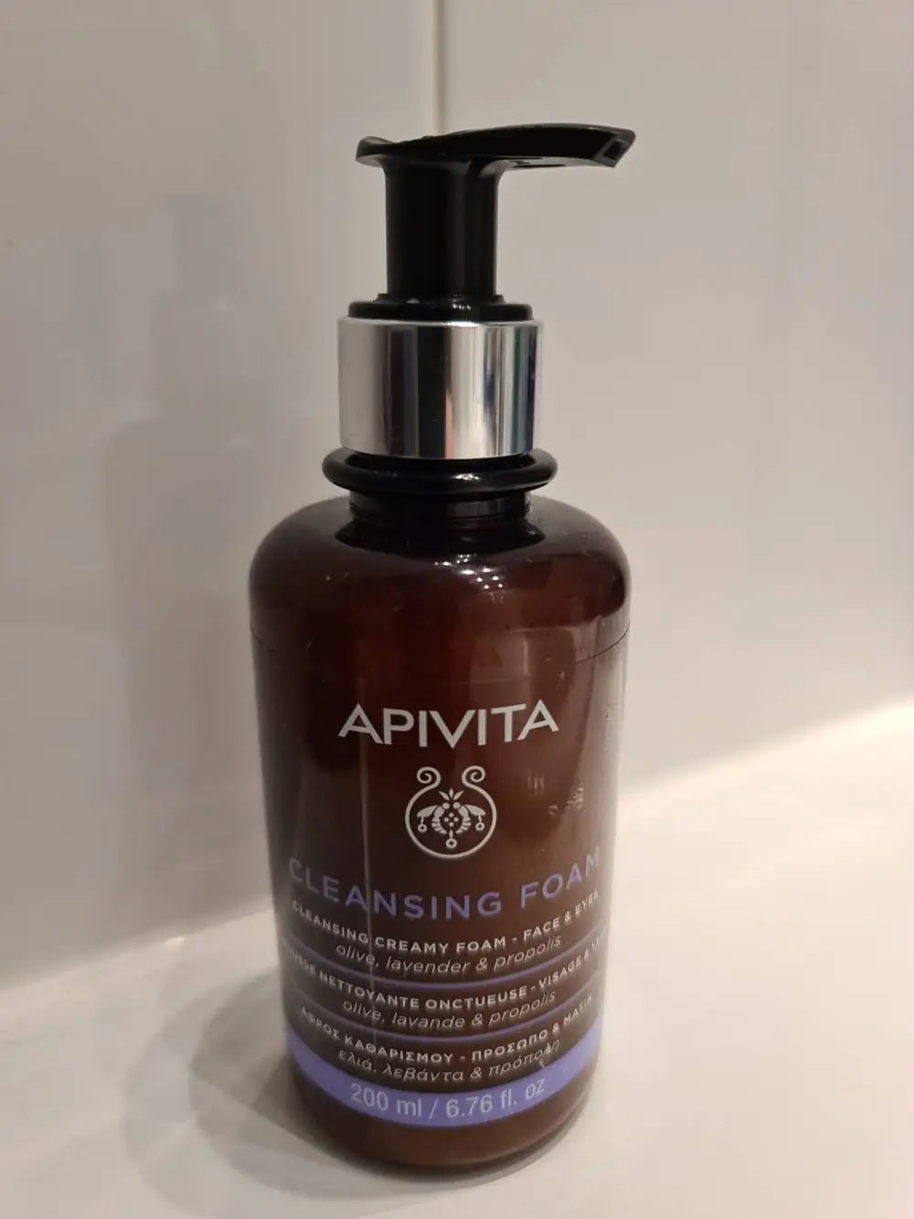 APIVITA - Mousse nettoyante onctueuse visage & yeux