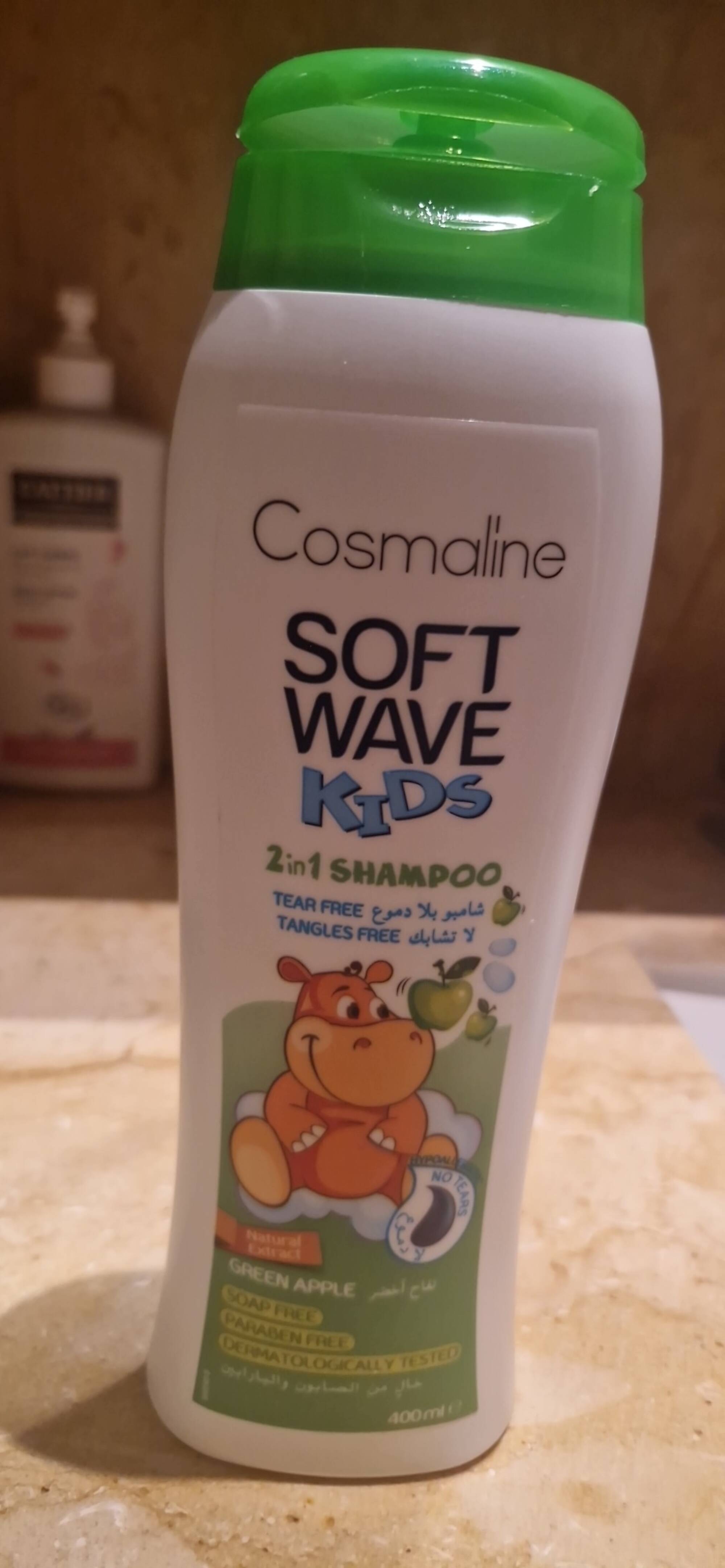 COSMALINE - Soft wave kids - 2 in 1 shampoo