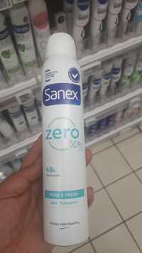 SANEX - Zéro% pure & fresh  - Déodorant 48h 