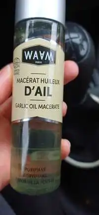 WAAM - Macérat huileux d'ail 