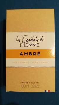 LES ESSENTIELS DE L'HOMME - Ambré - Eau de toilette