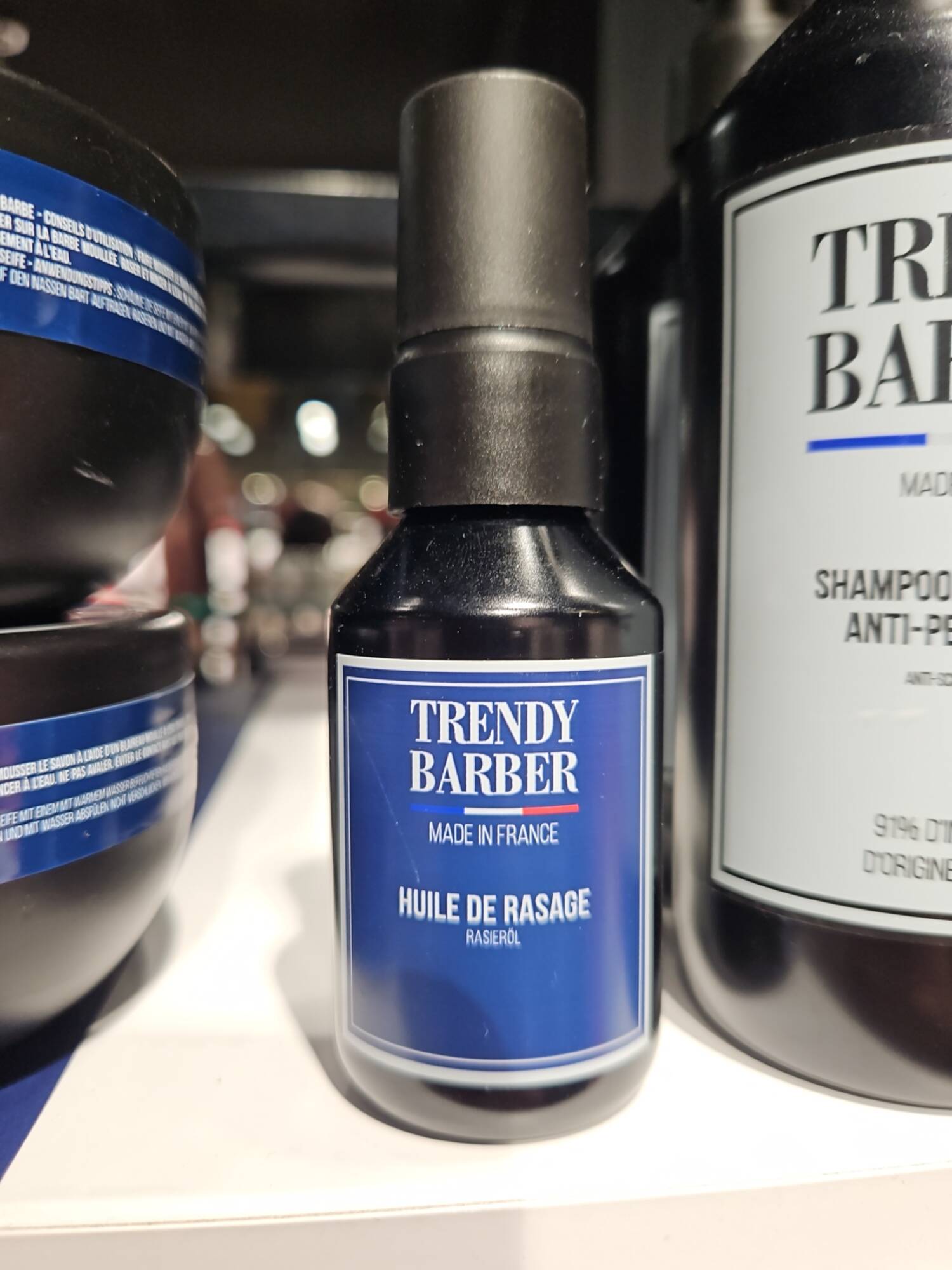 TRENDY BARBER - Huile de rasage 