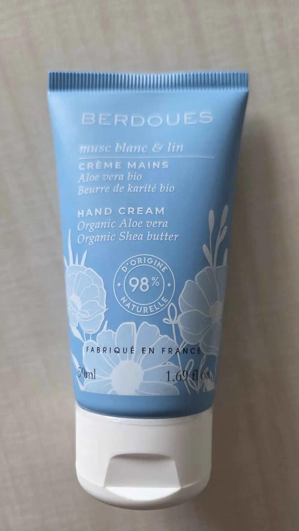 BERDOUES - Crème mains aloe vera beurre de karité