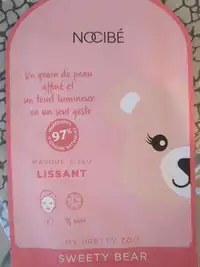 NOCIBÉ - Masque tissu lissant