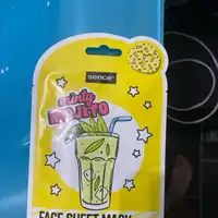 SENCE - Minty mojito - Face sheet mask
