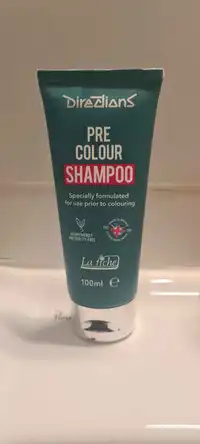DIRECTIONS - Pre colour shampoo