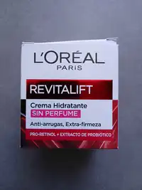 L'ORÉAL PARIS - Revitalift - Crema hydratante sin perfume