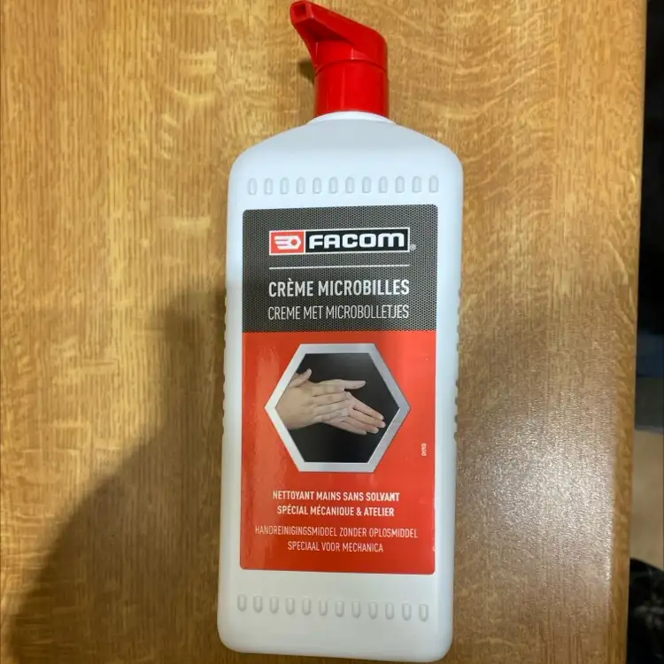 FACOM - Crème microbilles nettoyant mains sans solvant