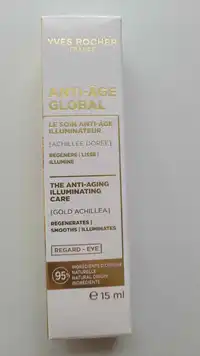 YVES ROCHER - Anti âge global - Le soin anti-âge illuminateur