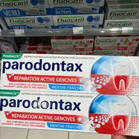 PARADONTAX - Dentirice réparation active gencives menthe fraîche 