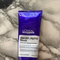 L'ORÉAL - Keratin alpha sleek - Traitement lissant professionnel