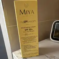 MIYA COSMETICS - My SPF cream - Moisturizing cream SPF50+