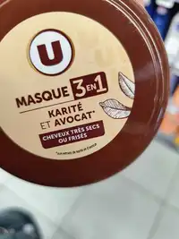 BY U - Masque 3 en 1 cheveux très secs ou frisés