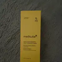 MEDICUBE - Kojic acid turmeric - Night wrapping mask