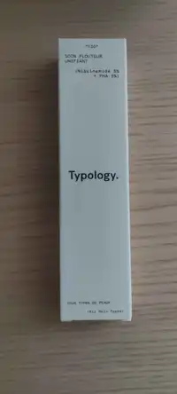 TYPOLOGY - Soin flouteur unifiant