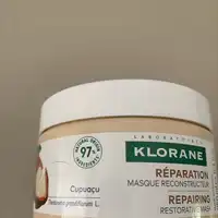 KLORANE - Réparation - Masque reconstructeur