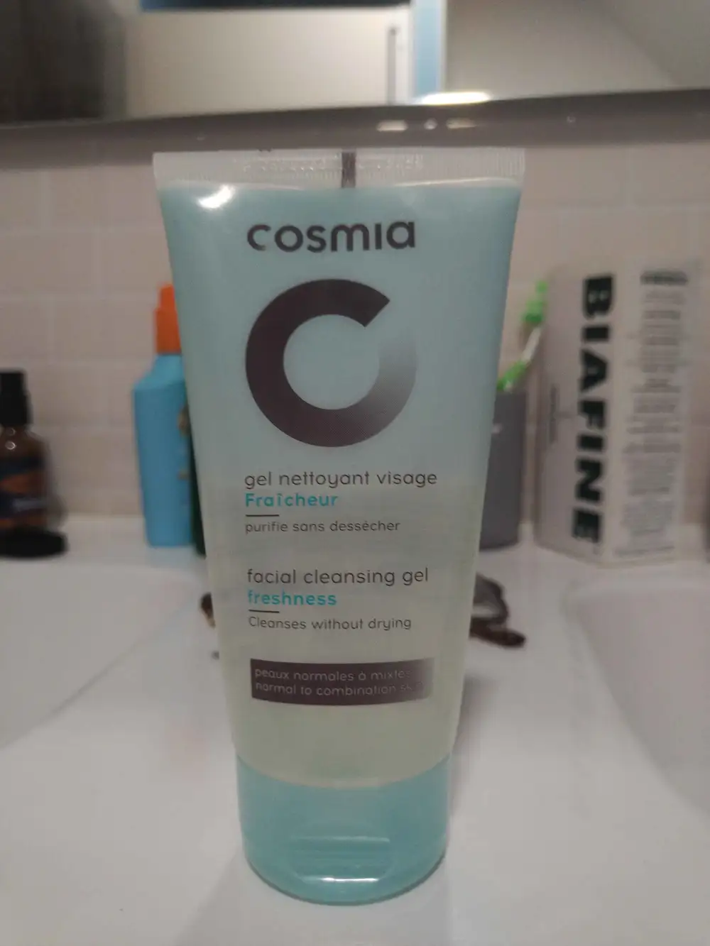 COSMIA - Gel nettoyant visage fraîcheur