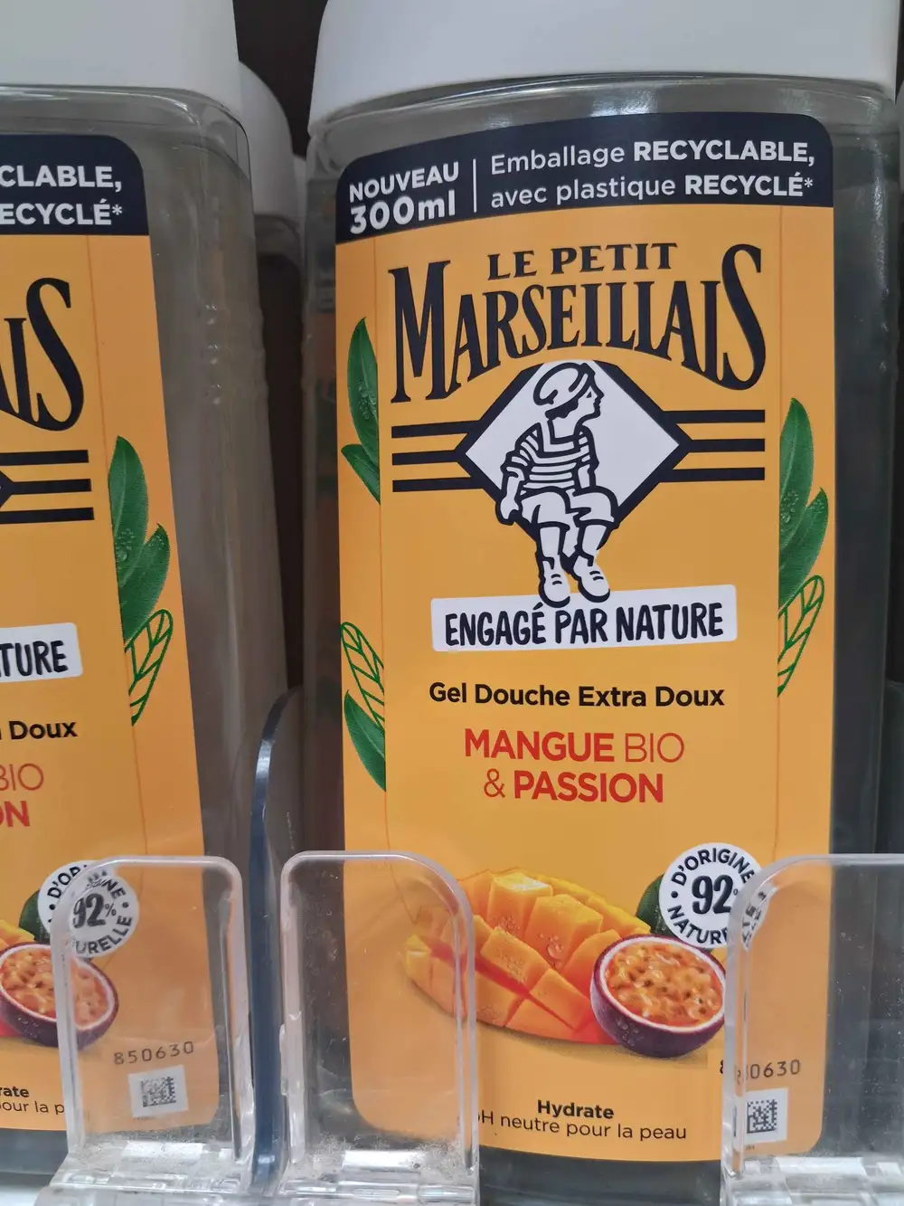 LE PETIT MARSEILLAIS - Gel douche extra doux mangue bio & passion