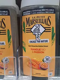 LE PETIT MARSEILLAIS - Gel douche extra doux mangue bio & passion