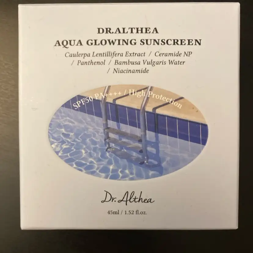 DR ALTHEA - Aqua slowing sunscreen SPF50