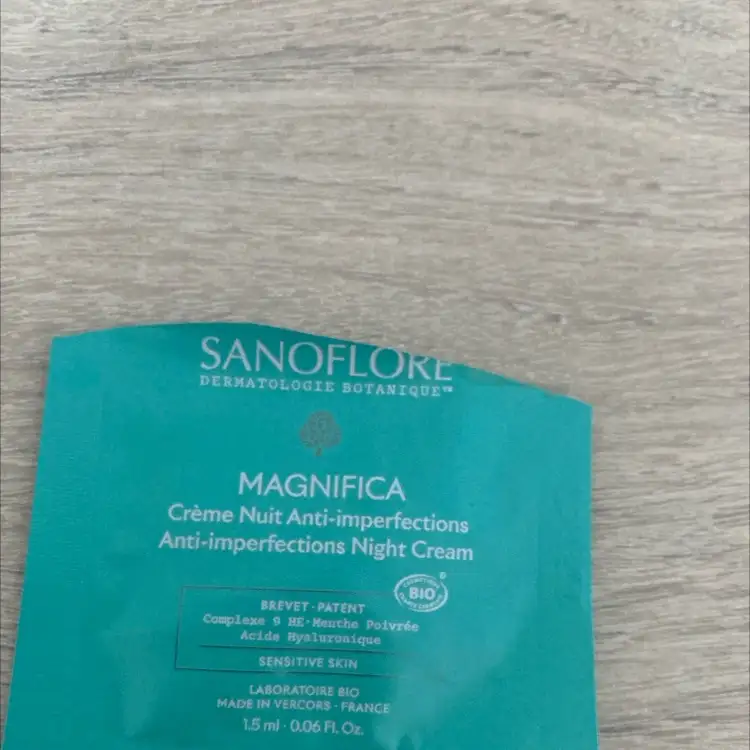 SANOFLORE - Magnifica - Crème nuit anti-imperfections