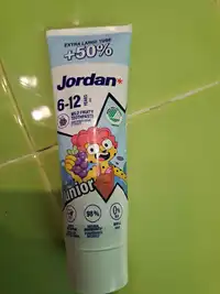 JORDAN - Dentifrice junior doux et fruité