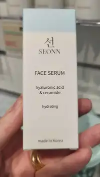 SEONN - Face serum hyaluronic acid & ceramide