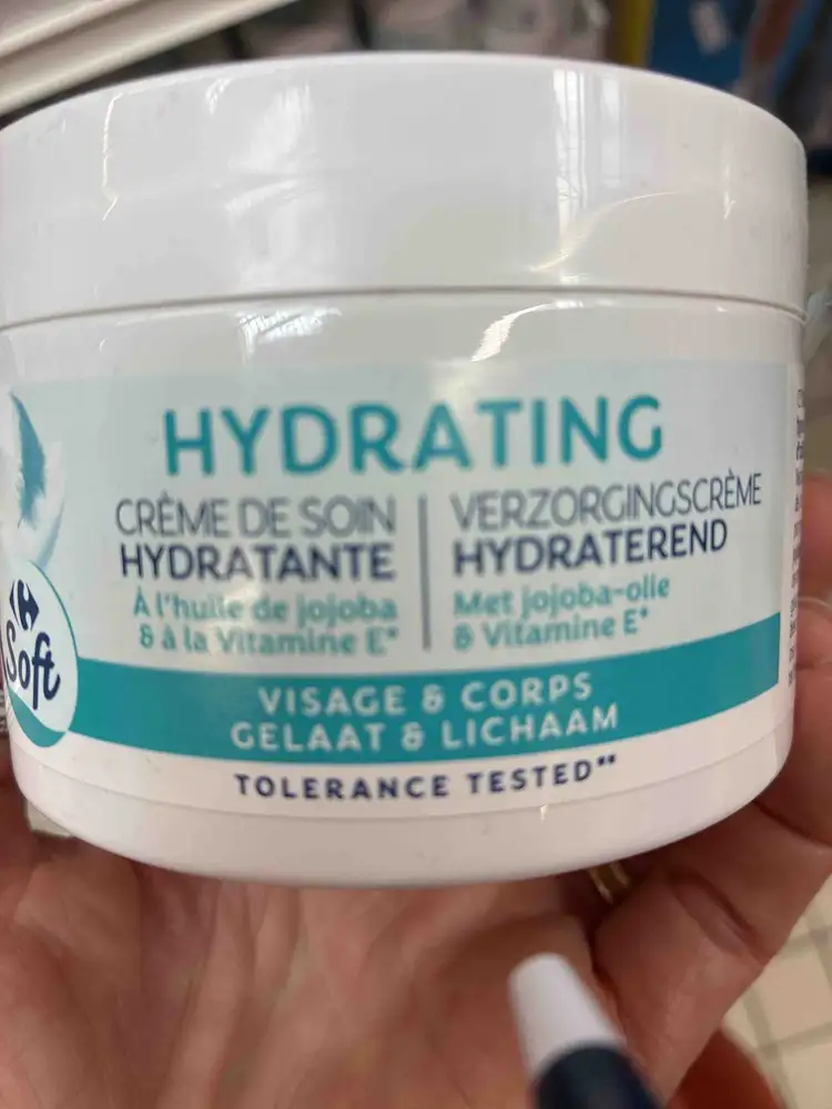 CARREFOUR - Crème de soin hydratante visage & corps