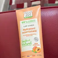 SO'BIO ÉTIC - Lait corps hydratant nourrissant à l'huile d'abricots