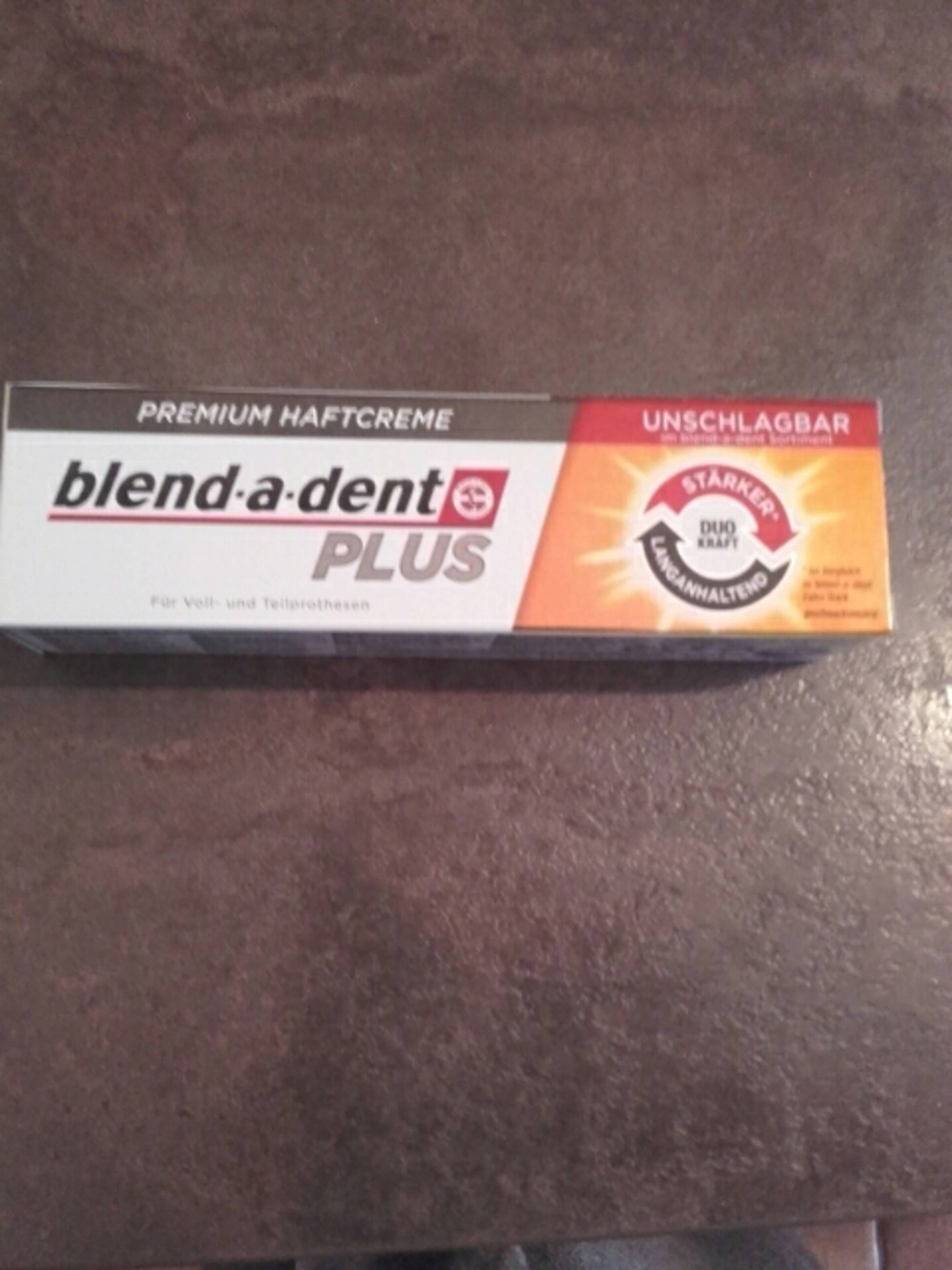 BLEND-A-DENT - Plus - Premium haftcreme