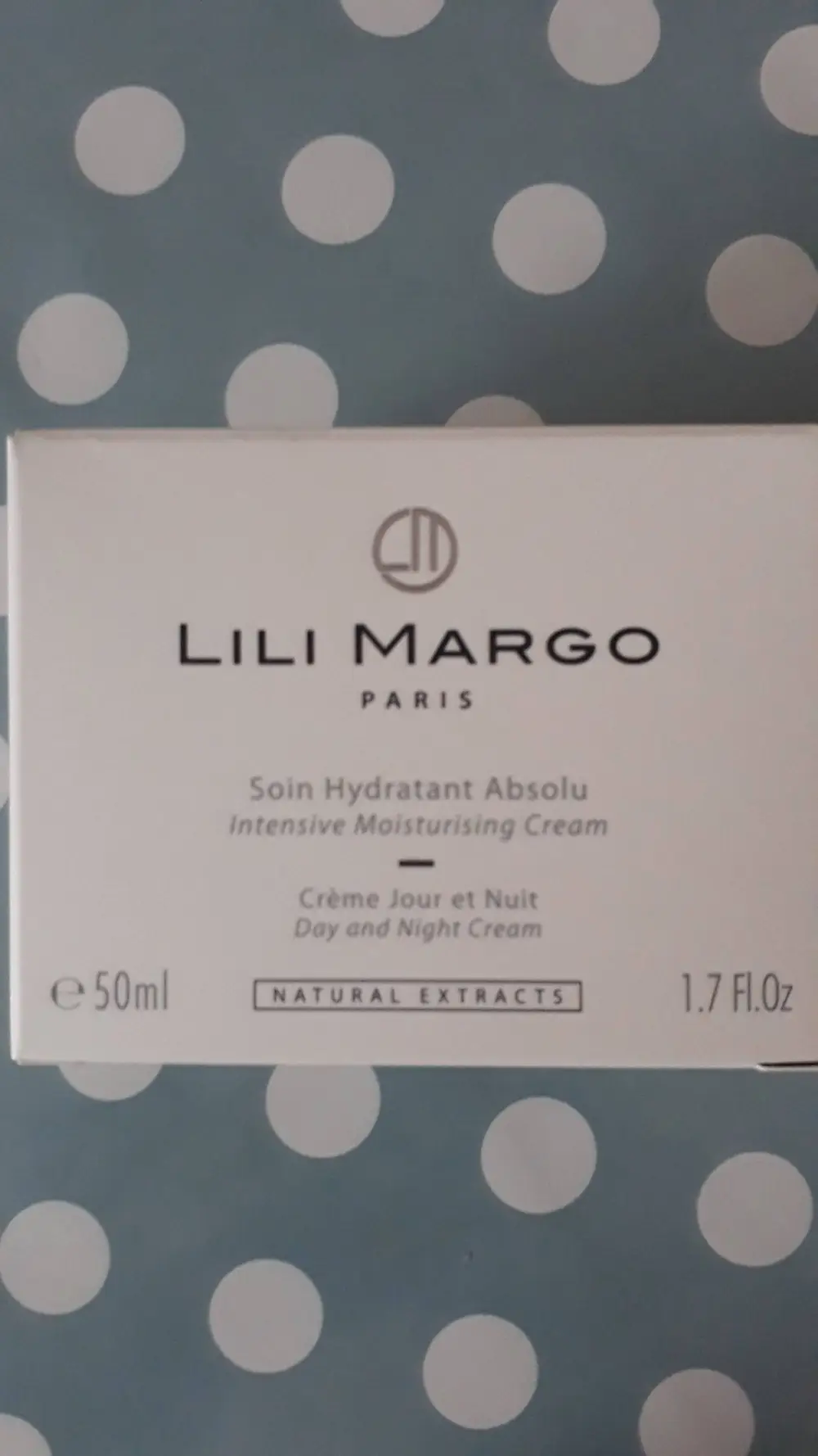 LILI MARGO PARIS - Soin hydratant absolu jour et nuit